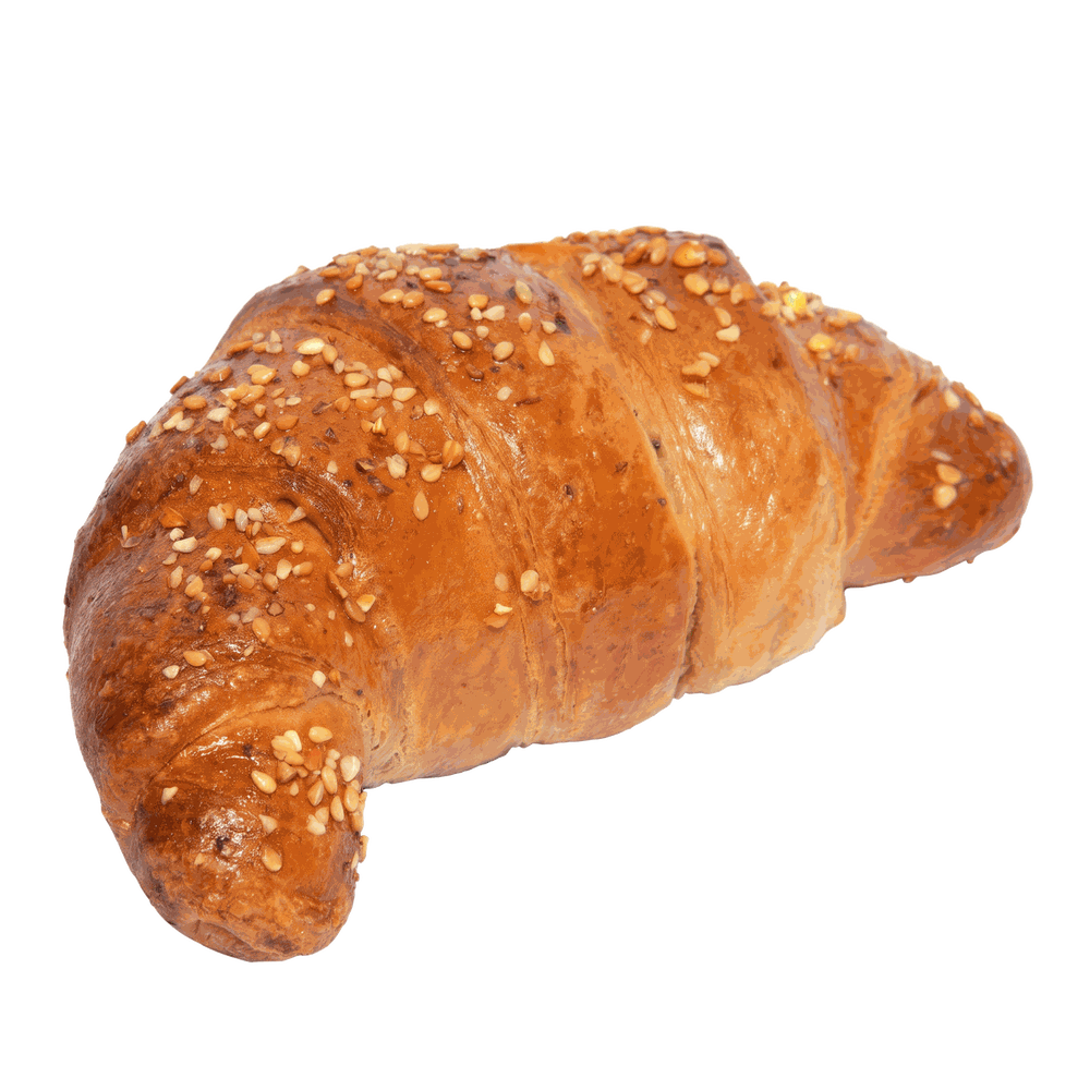 Cornetto multicereali con confettura ai frutti di bosco
